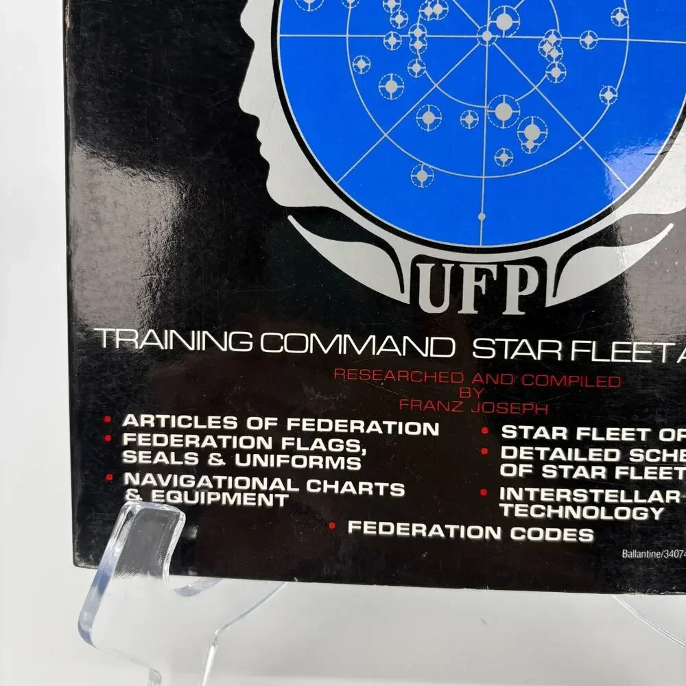Star Trek Star Fleet Technical Manual Franz Joseph 20th Anniversary Paperback